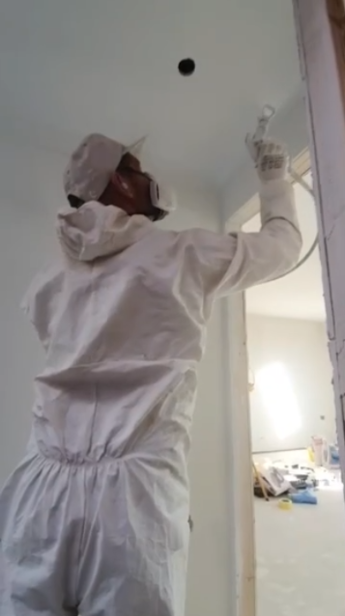 Commercial Spray Plastering for Large New Build Development